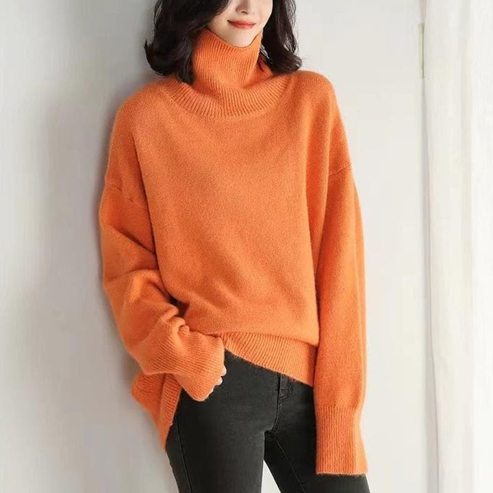 Lune London | Knit Sweater - Turtleneck - Casual Fit - Soft and Warm - Long Sleeves