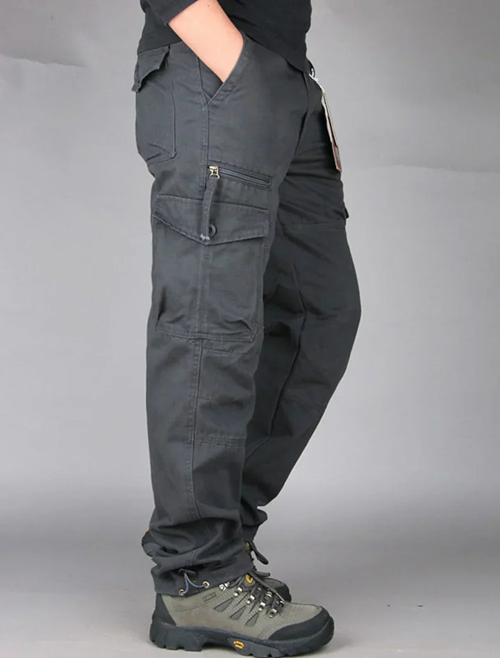 Chic Und Stil | Unique Straight Cargo Pants for Men