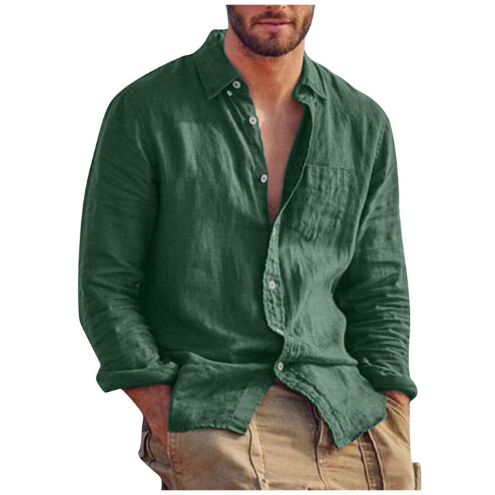Lune London | Linen T-Shirt V-Neck Men