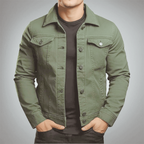 Lune London | Denim Jacket Men Stylish Denim Jacket Casual & Trendy Looks