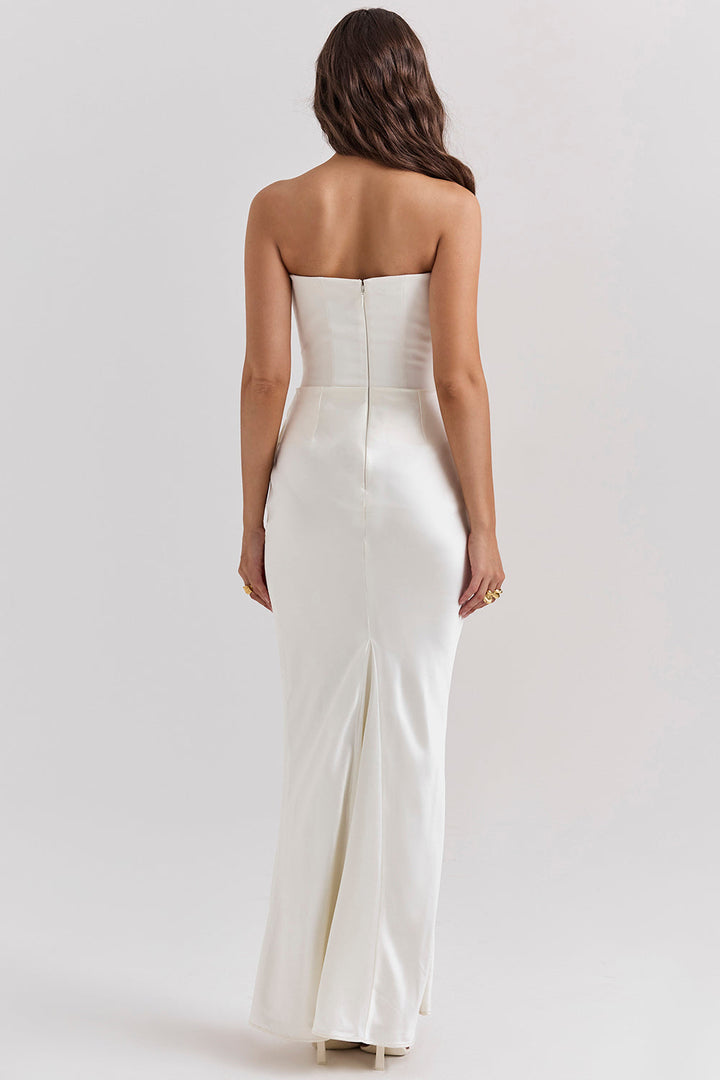 Lune London | Elegant Strapless Corset Dress