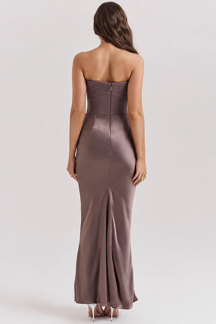 Lune London | Elegant Strapless Corset Dress