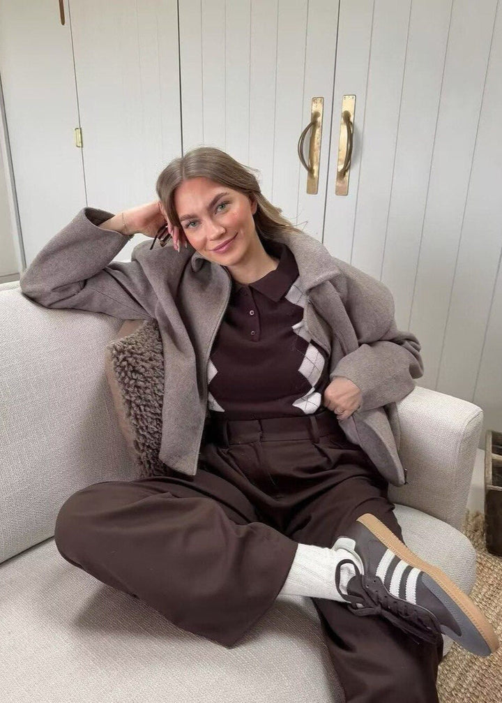 Lune London | Core – Structured Zip Wool Blend Jacket
