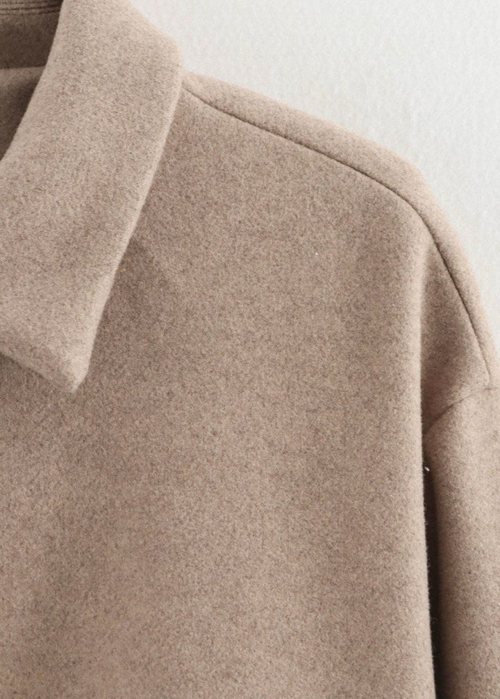 Lune London | Core – Structured Zip Wool Blend Jacket