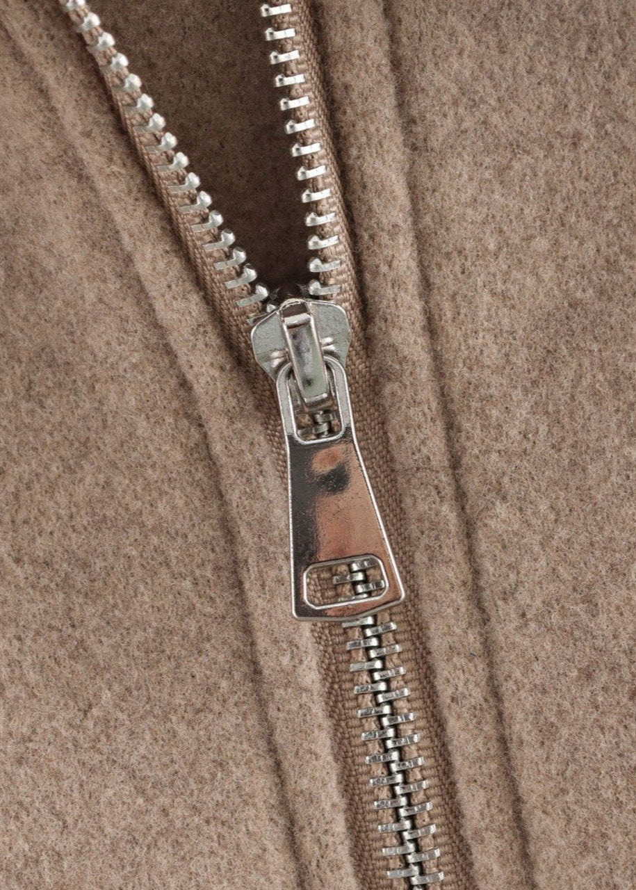 Lune London | Core – Structured Zip Wool Blend Jacket