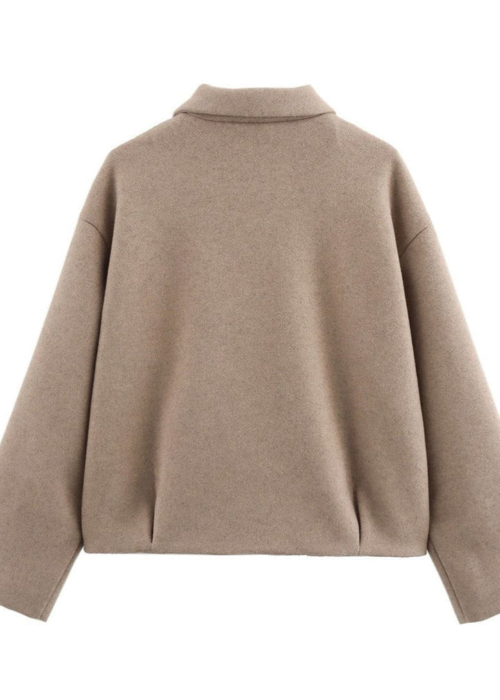 Lune London | Core – Structured Zip Wool Blend Jacket