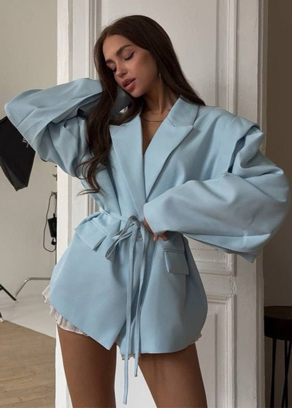 Lune London | Wrap Front Plus Size Blazer
