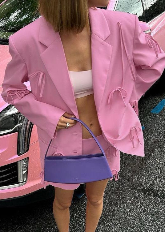 Lune London | Statement Blazer with Bow Details – Oversized Fit