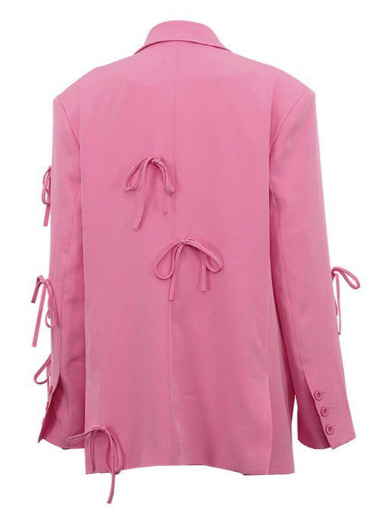 Lune London | Statement Blazer with Bow Details – Oversized Fit