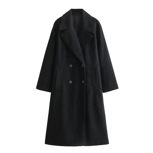 Lune London | Elegant long coat for women - Elegant design - Warm winter coat
