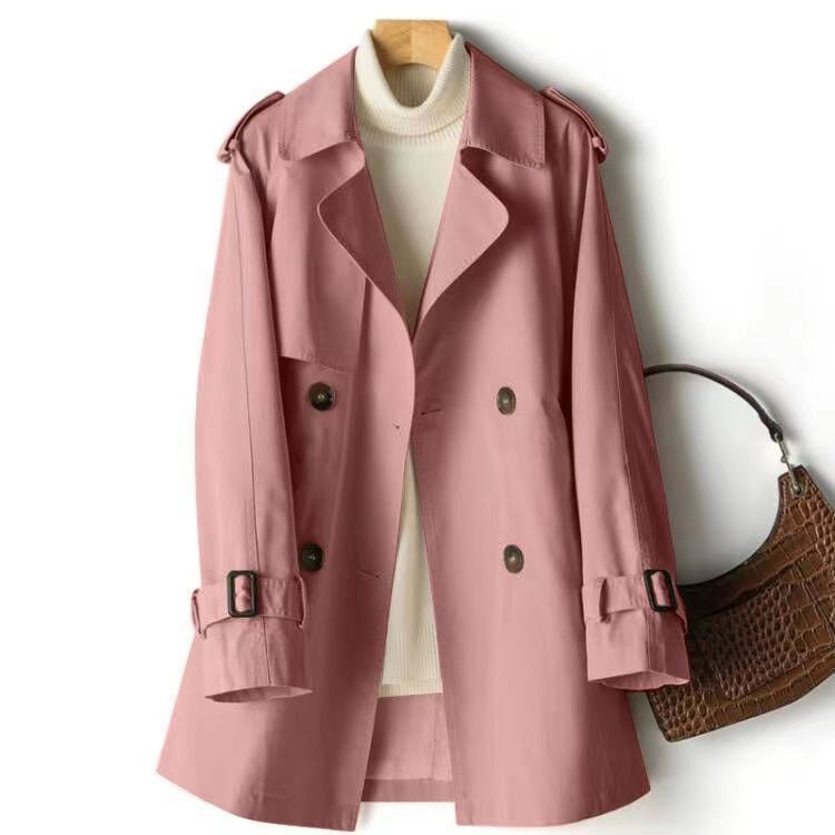 Lune London | Classic Double-Breasted Trench Coat - Versatile Urban Style