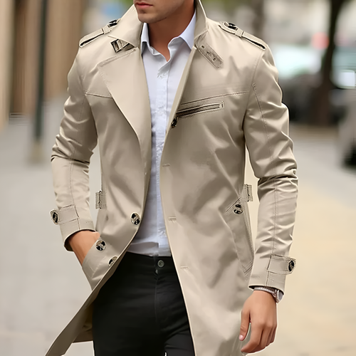 Lune London | Stylish Casual Trench Coat for Men