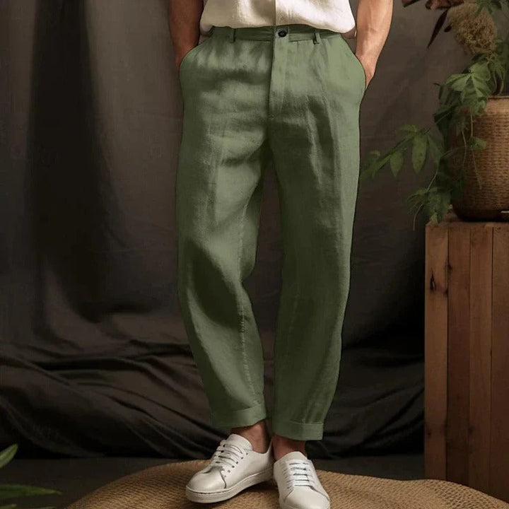 Lune London | Linen trousers men Light and Breathable