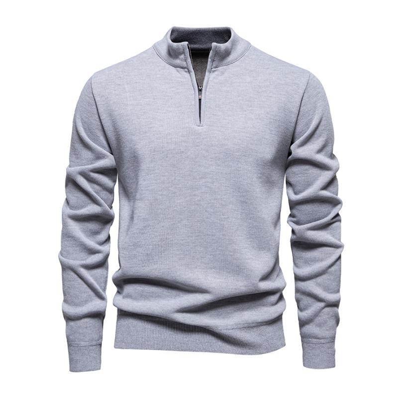 Lune London | Half-Zip Knitted Sweater Soft and Warm Timeless Design