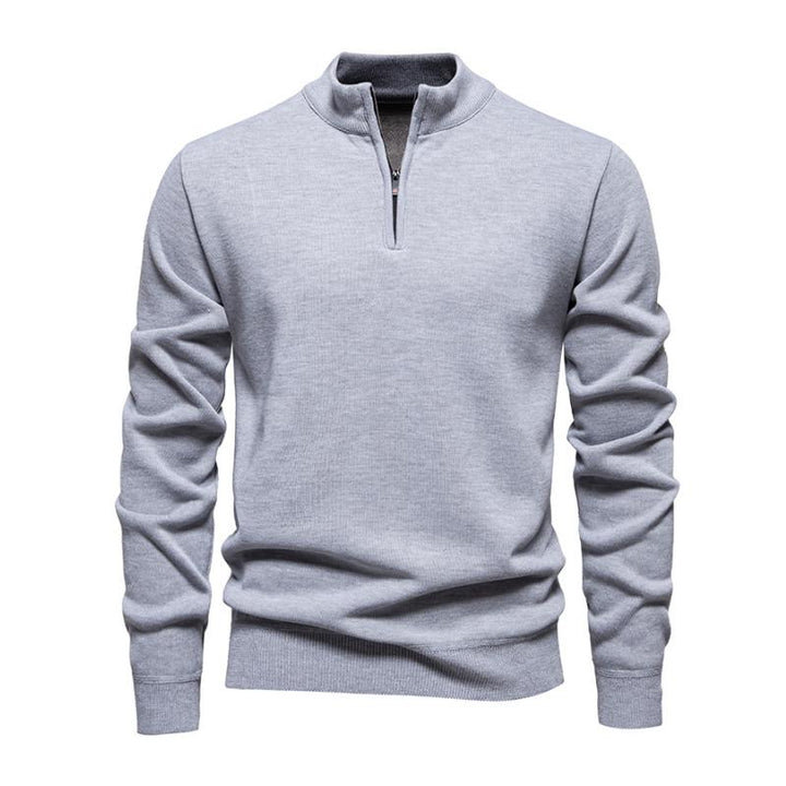 Lune London | Half-Zip Knitted Sweater Soft and Warm Timeless Design