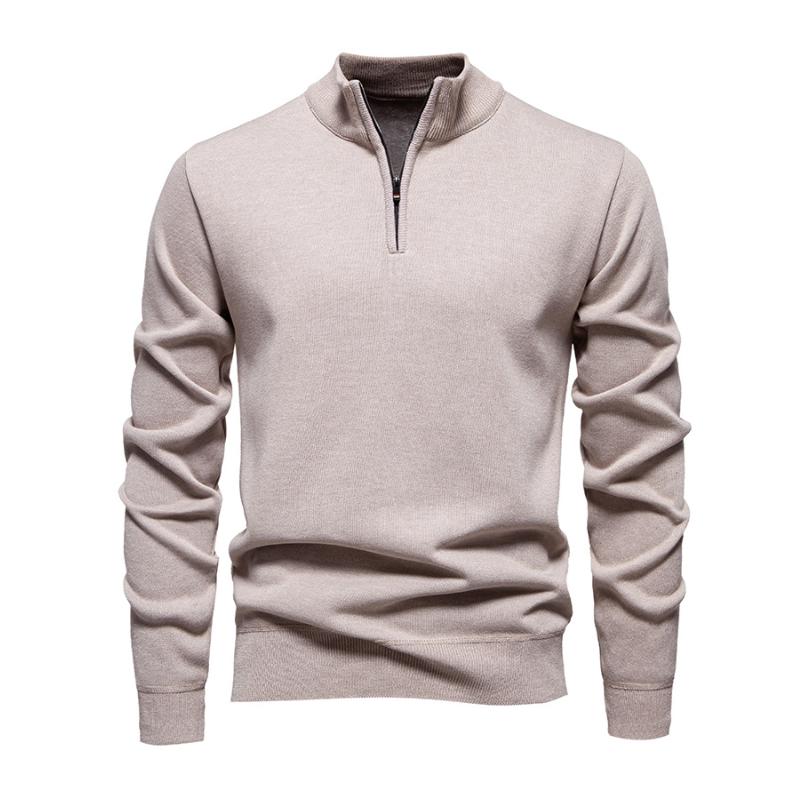 Lune London | Half-Zip Knitted Sweater Soft and Warm Timeless Design