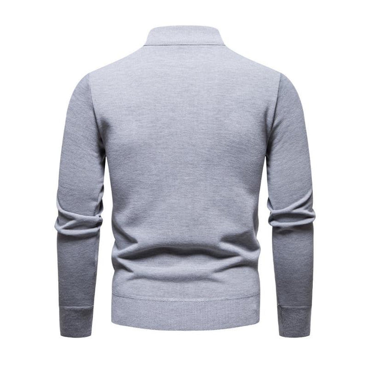 Lune London | Half-Zip Knitted Sweater Soft and Warm Timeless Design