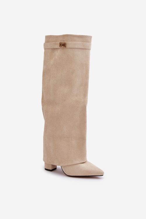 Lune London | Elegant Knee-High Boots with Straps