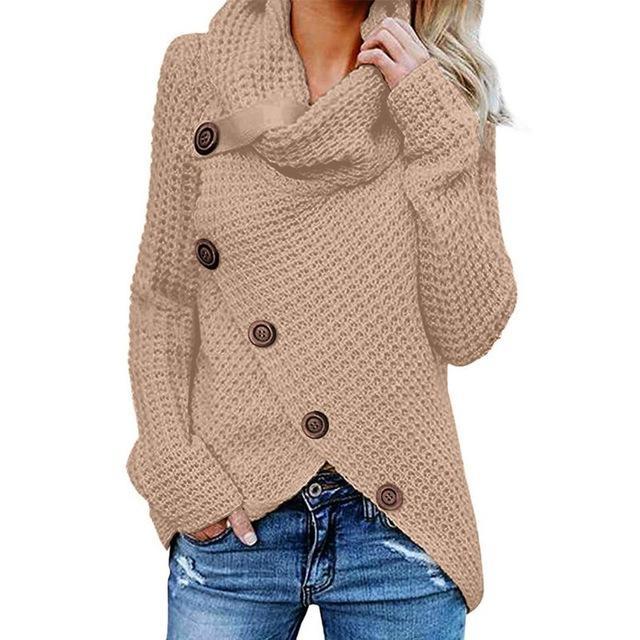 Fashionable and effortless winter top