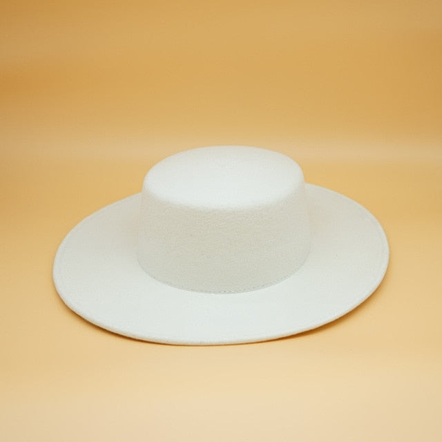 Lune London | Bow White Wool Hat
