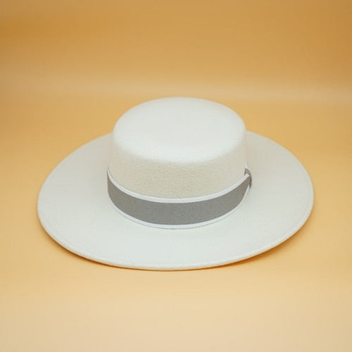 Lune London | Bow White Wool Hat