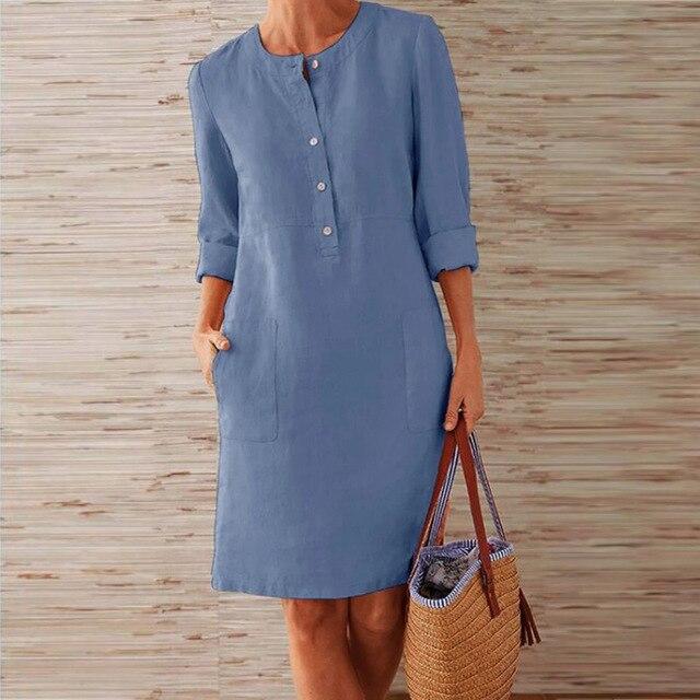 Lune London | Dress Made of Midi Length for Women