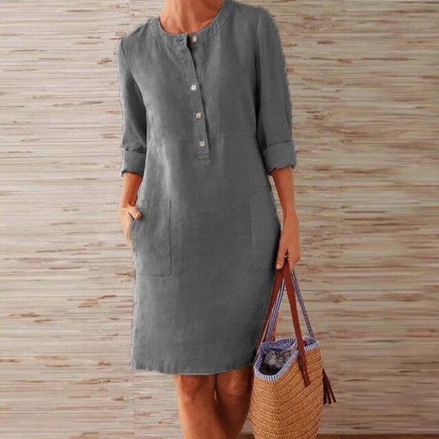 Lune London | Dress Made of Midi Length for Women