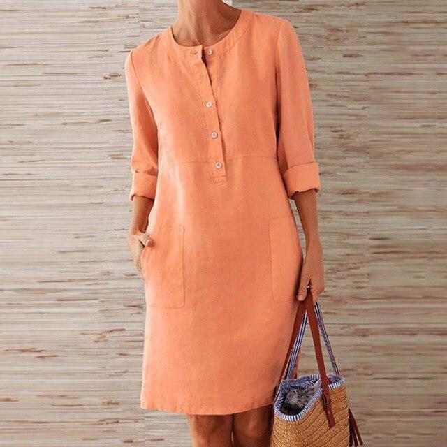 Lune London | Dress Made of Midi Length for Women