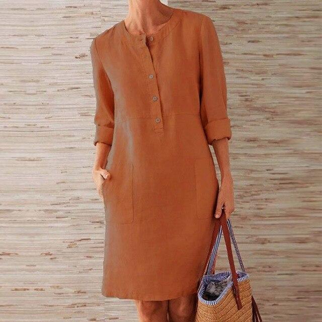 Lune London | Dress Made of Midi Length for Women