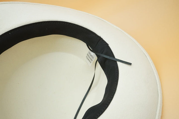 Lune London | Bow White Wool Hat