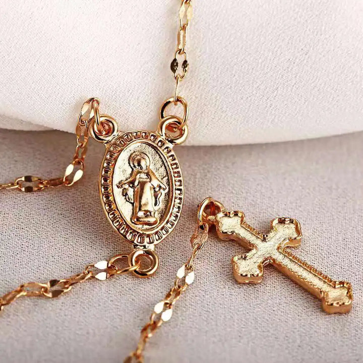 Lune London | Elegant Rosary Necklace for Women