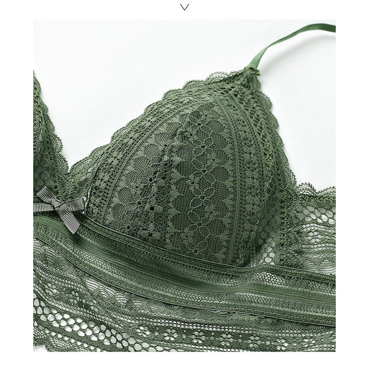 Lune London | Backless Lace Triangle Bra