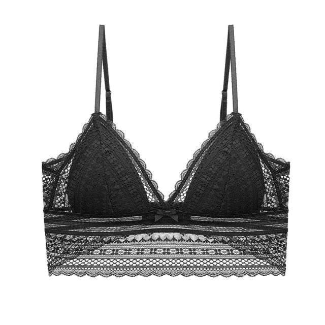 Lune London | Backless Lace Triangle Bra