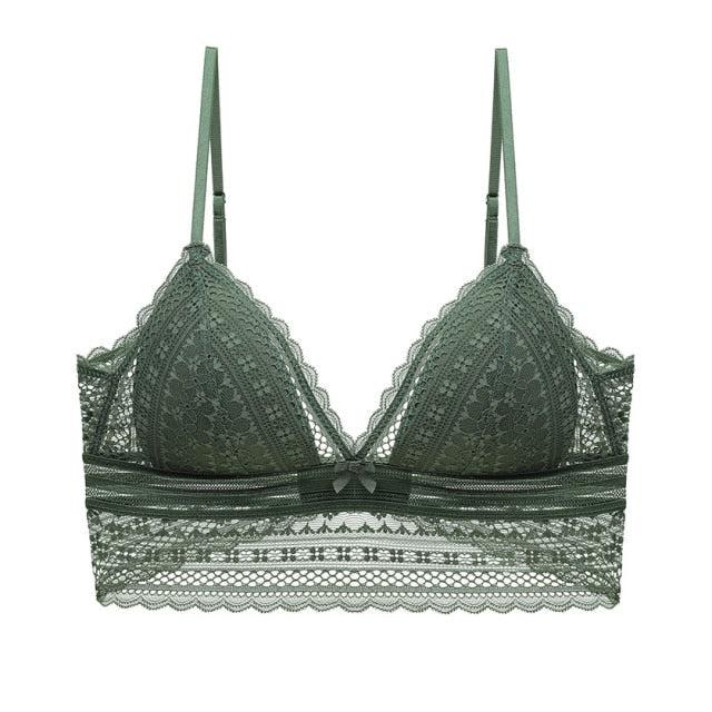 Lune London | Backless Lace Triangle Bra