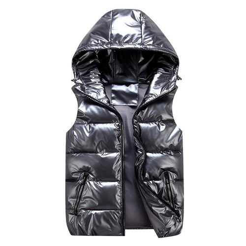 Lune London | Stylish Glossy Quilted Vest for Stylish Appearances