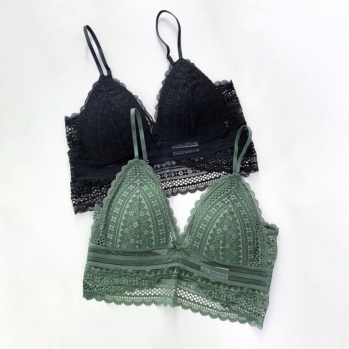 Lune London | Backless Lace Triangle Bra