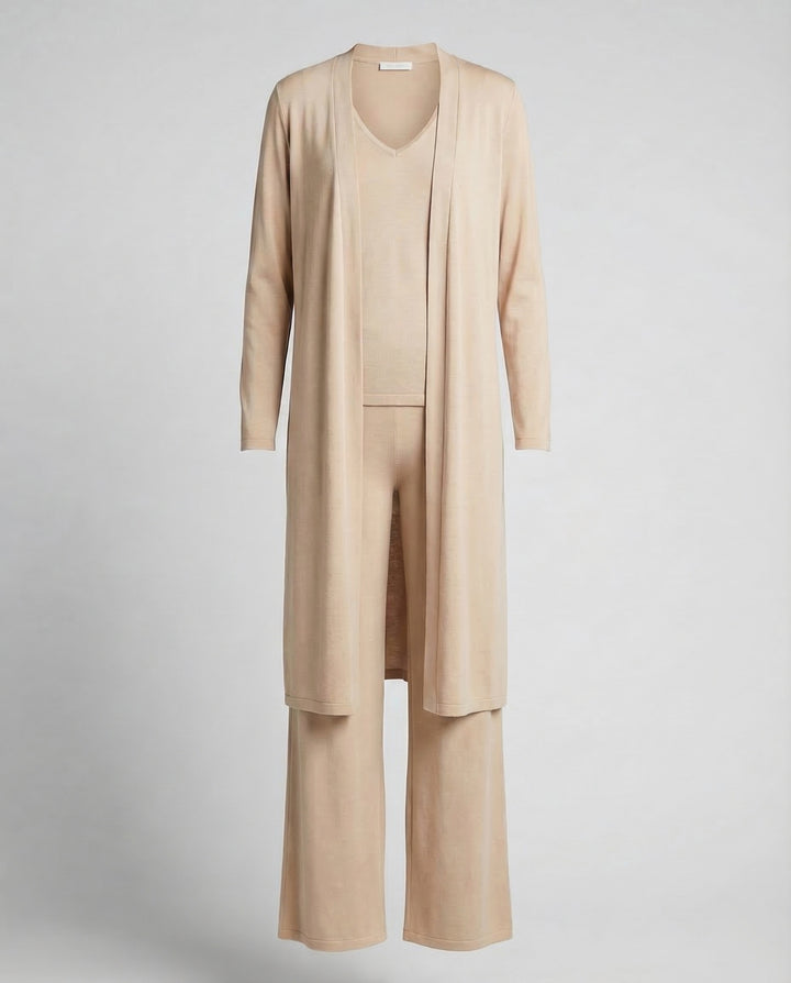 Women’s Linen Three-Piece Set with Breathable Comfort & Relaxed Fit | Lune London