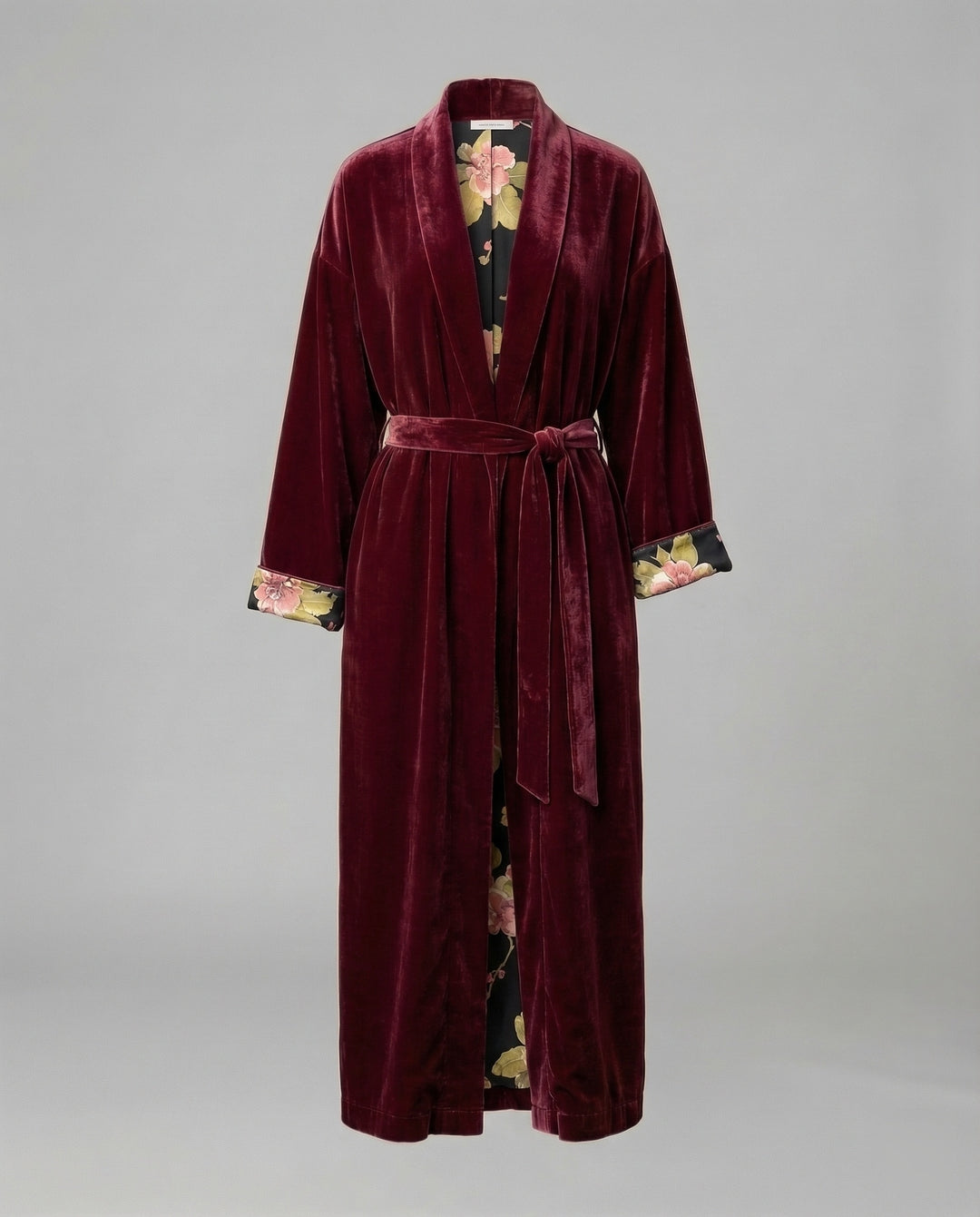 Women’s Satin Floral Pajama Set with Waist Belt & Lightweight Comfort | Lune London