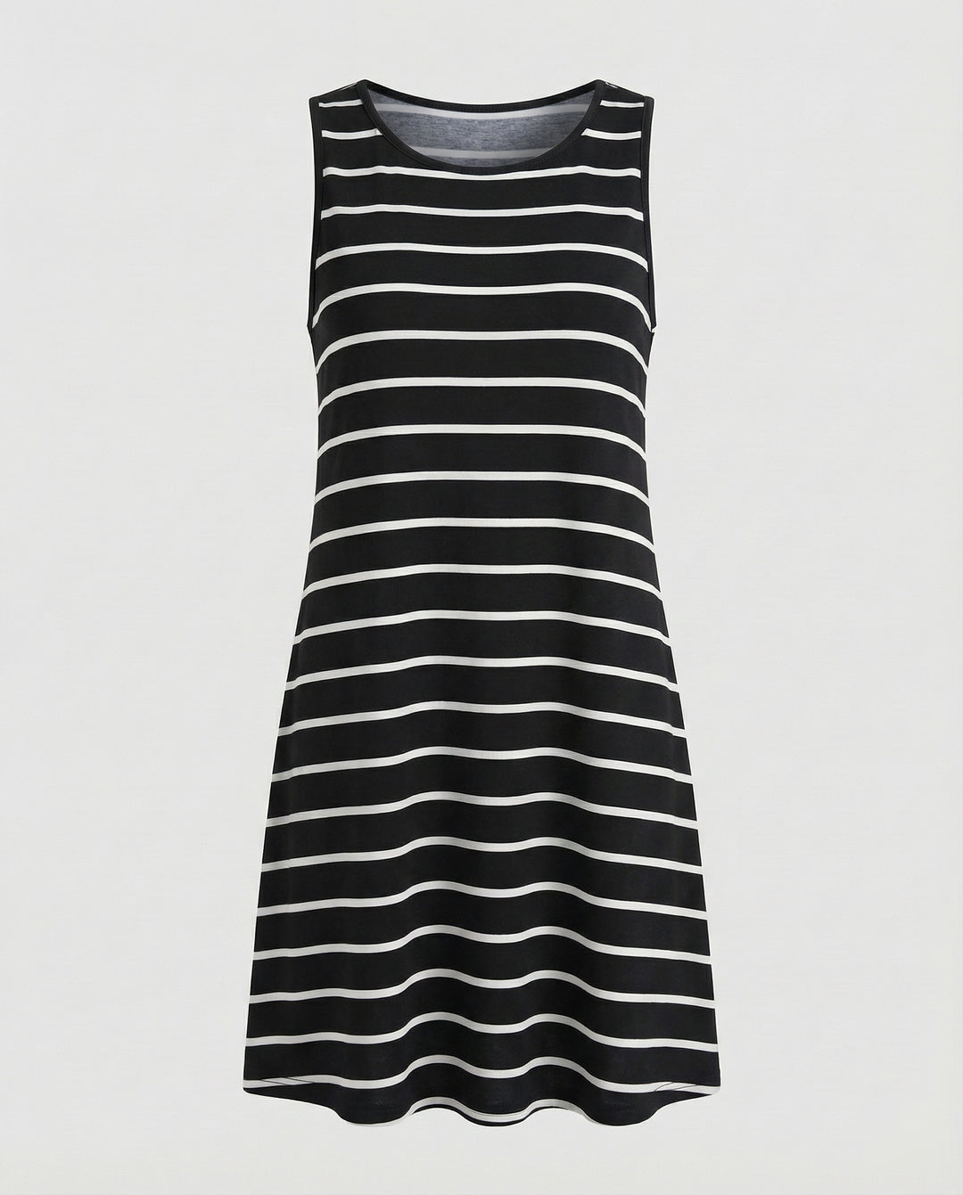 Women’s Sleeveless Casual Dress with Artistic Print & Lightweight Fabric | Lune London