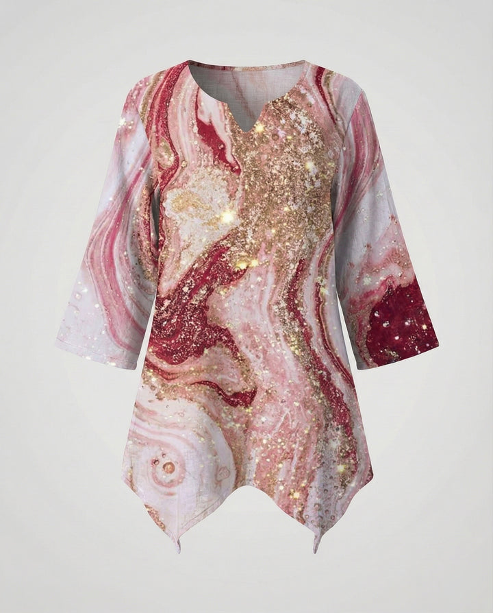 Lune London | Vintage Top with V-Neck