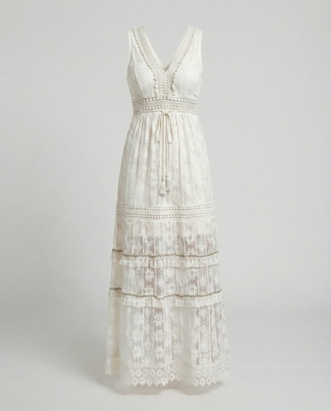 Lune London | Graceful Boho Lace Dress for Summer