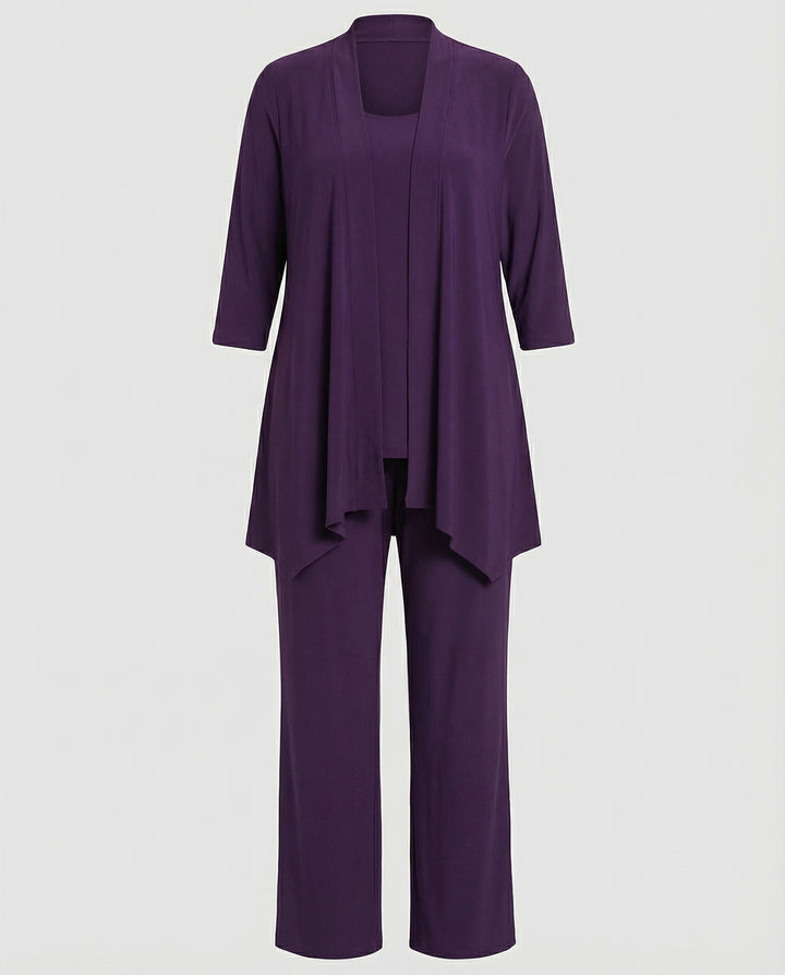 Lune London | Women's Elegant Three-Piece Pantsuit for Women