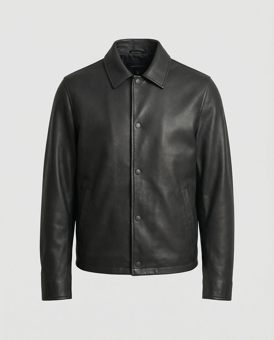 Men's Leather Look Transitional Jacket