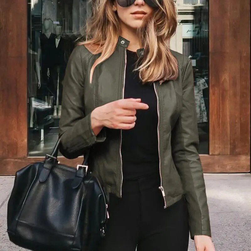 Lune London | Classic leather jacket for women