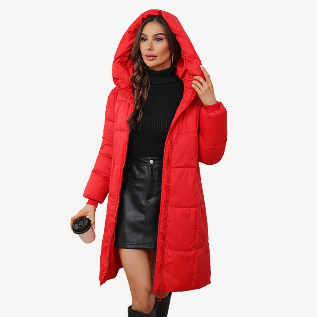 Lune London | Down Coat with Hood for Women