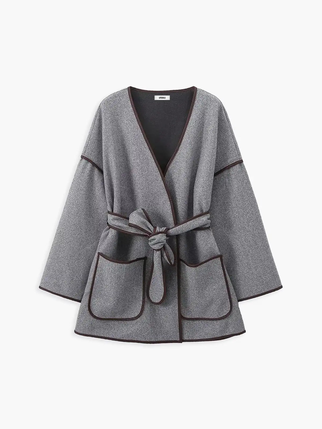 Lune London | Fit Belted Wool Coat