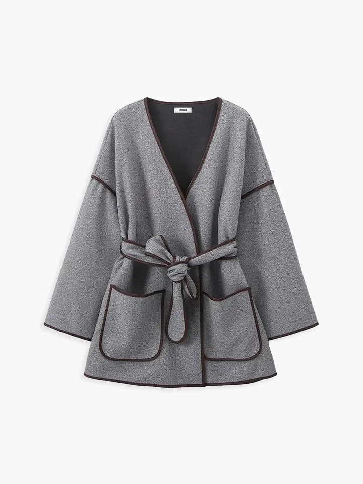 Lune London | Fit Belted Wool Coat