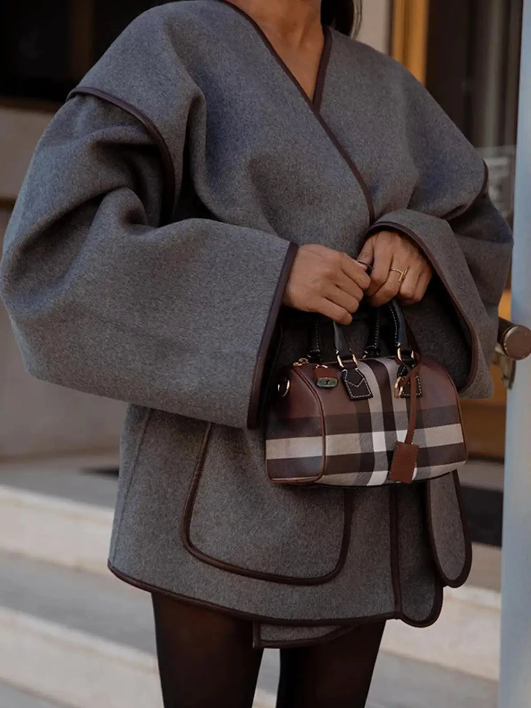 Lune London | Fit Belted Wool Coat