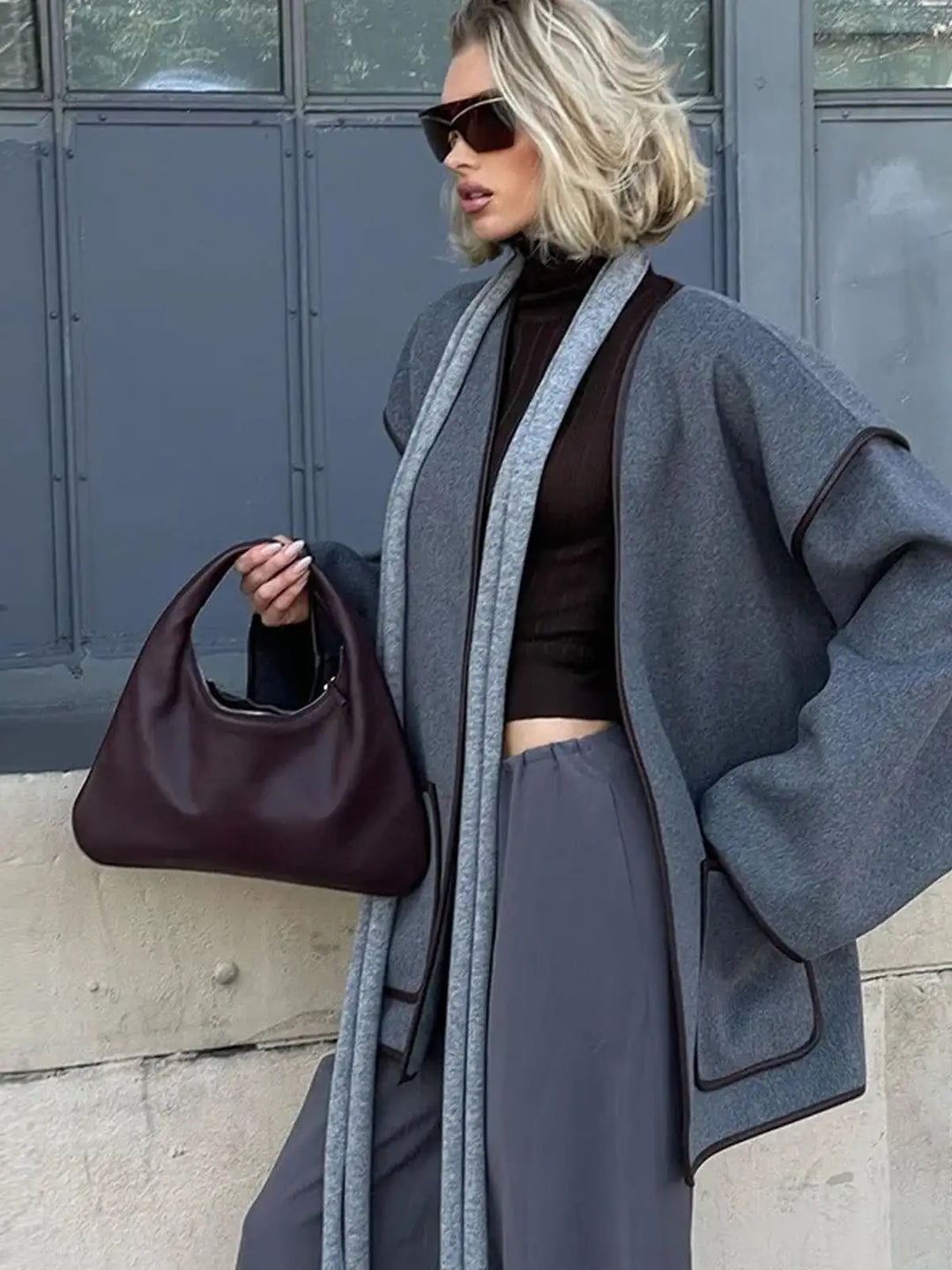 Lune London | Fit Belted Wool Coat