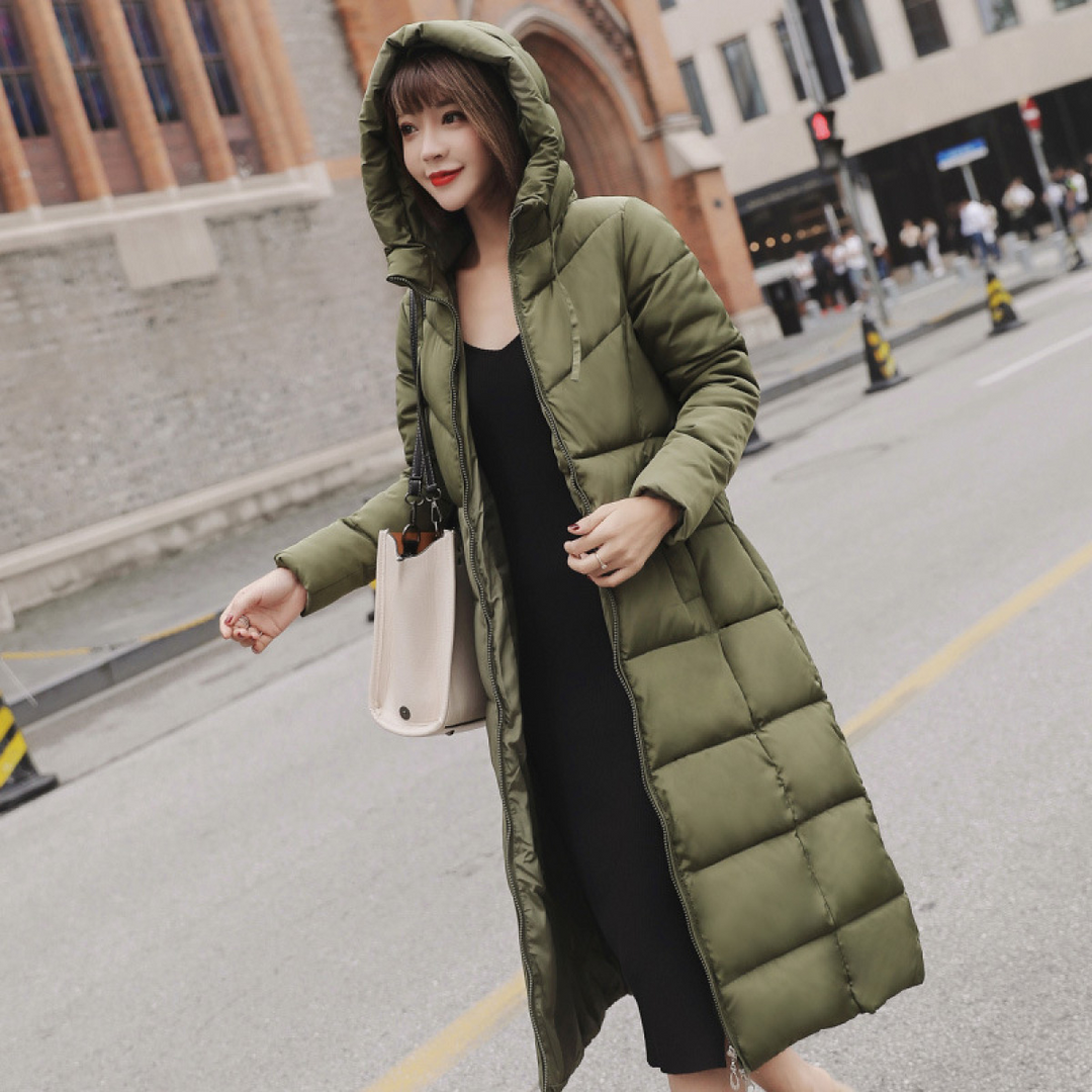 Lune London | Winter Jacket Luxurious Long Women's Jacket with Hood